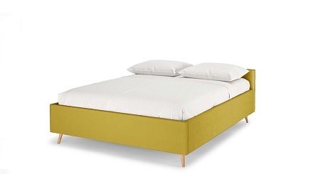 Кровать KIM-L Light Yellow