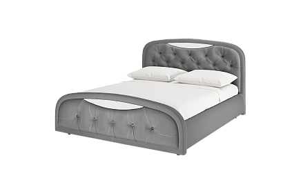 Кровать KRISTALL 5 Nitro Grey